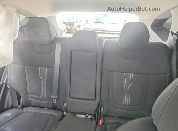 5NMJB3AEXPH195741 2023 HYUNDAI TUCSON Silver Rear seats view