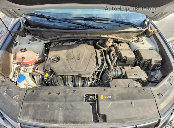 5NMJB3AEXPH195741 2023 HYUNDAI TUCSON Silver Engine compartment view