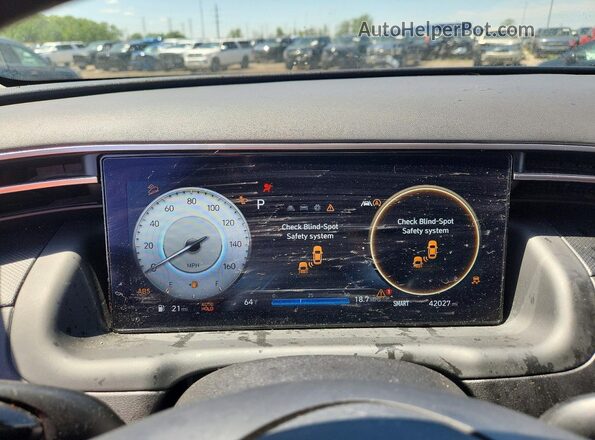 5NMJB3DE1RH421308 2024 HYUNDAI TUCSON Серый Вид щитка приборов