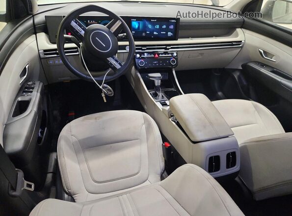 5NMJB3DE3SH549040 2025 HYUNDAI TUCSON Blue წინა პანელის ხედი