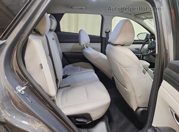5NMJB3DE3SH549040 2025 HYUNDAI TUCSON Blue უკანა სალონის ხედი