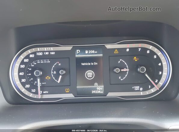 5NMJB3DE5RH414894 2024 HYUNDAI TUCSON Gray Вид задніх сидінь