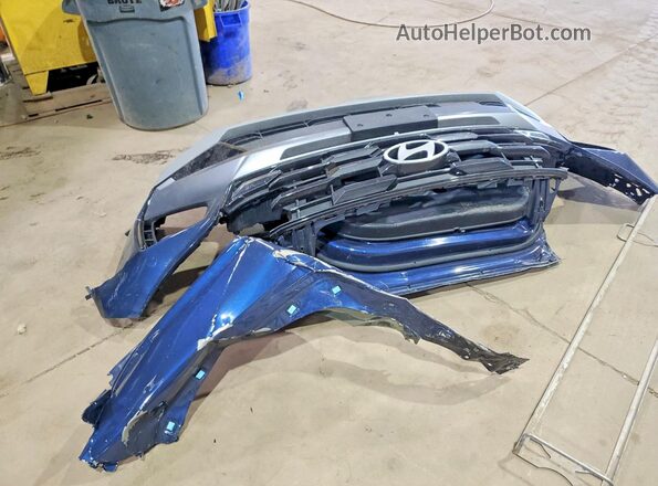 5NMJB3DE6SH494342 2025 HYUNDAI TUCSON Blue VIN კოდის სტიკერის ხედი