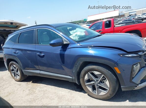 5NMJB3DE8SH570515 2025 HYUNDAI TUCSON Синий Вид задней части салона