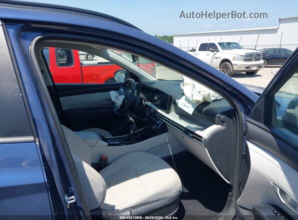 5NMJB3DE8SH570515 2025 HYUNDAI TUCSON Синий Вид салона спереди