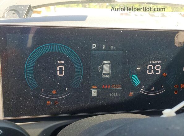 5NMJB3DE8TH706532 2026 HYUNDAI TUCSON Green ხელსაწყოთა პანელის ხედი