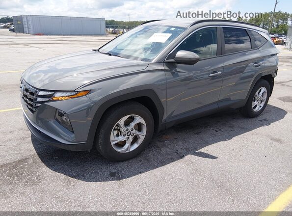 5NMJB3DE9RH311753 2024 HYUNDAI TUCSON Gray წინა მარცხენა ხედი სამი მეოთხედიდან