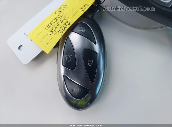 5NMJB3DE9SH453218 2025 HYUNDAI TUCSON Gray Առջևի վահանակի տեսք
