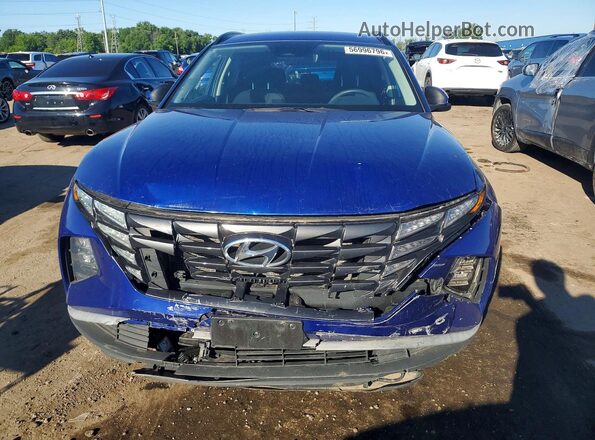 5NMJB3DEXRH353834 2024 HYUNDAI TUCSON Blue წინა ხედი