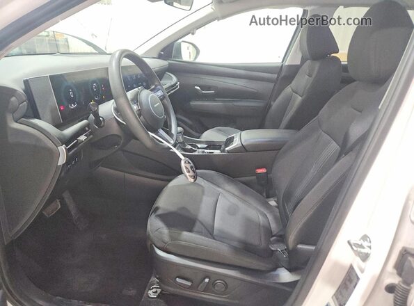 5NMJB3DEXSH492108 2025 HYUNDAI TUCSON White წინა სალონის ხედი