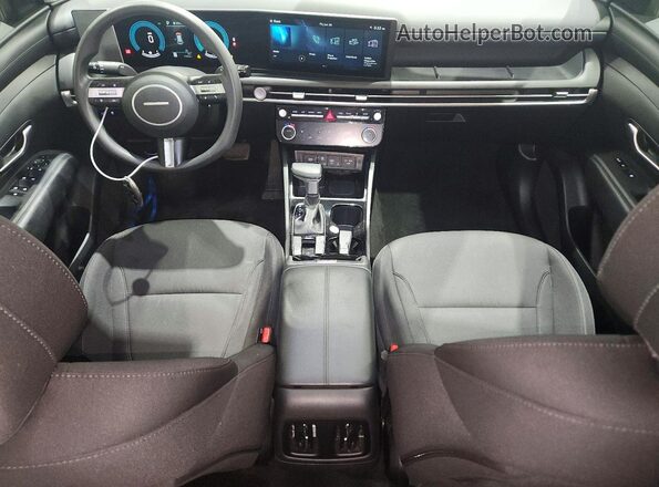 5NMJB3DEXSH492108 2025 HYUNDAI TUCSON White წინა პანელის ხედი