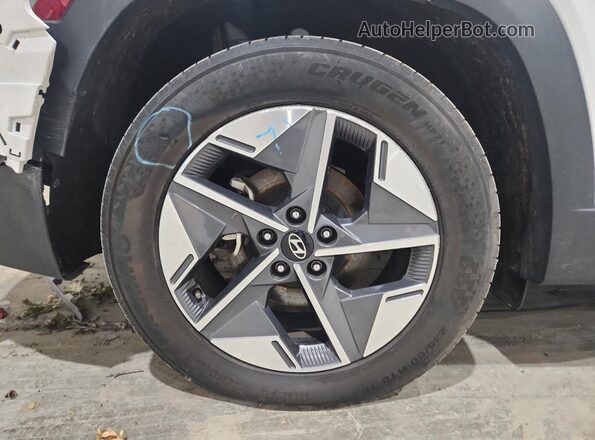 5NMJB3DEXSH492108 2025 HYUNDAI TUCSON White 