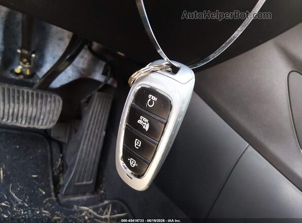 5NMJBCAE0NH155410 2022 HYUNDAI TUCSON Синий Вид панели приборов