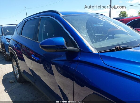 5NMJBCAE0NH155410 2022 HYUNDAI TUCSON Синий Вид задней части салона