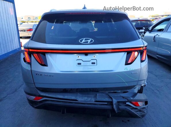 5NMJBCAE1PH217741 2023 HYUNDAI TUCSON Silver უკანა ხედი