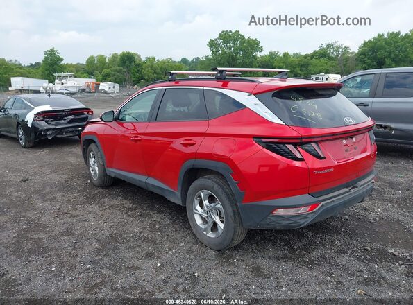 5NMJBCAE1PH222843 2023 HYUNDAI TUCSON Red უკანა მარცხენა