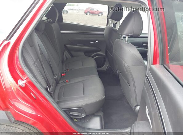 5NMJBCAE1PH222843 2023 HYUNDAI TUCSON Red VIN კოდის სტიკერის ხედი
