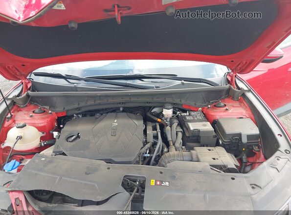 5NMJBCAE1PH222843 2023 HYUNDAI TUCSON Red უკანა ხედი