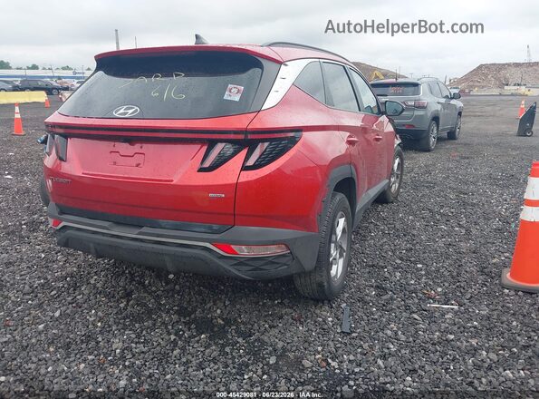 5NMJBCAE2NH044003 2022 HYUNDAI TUCSON Red Rear right