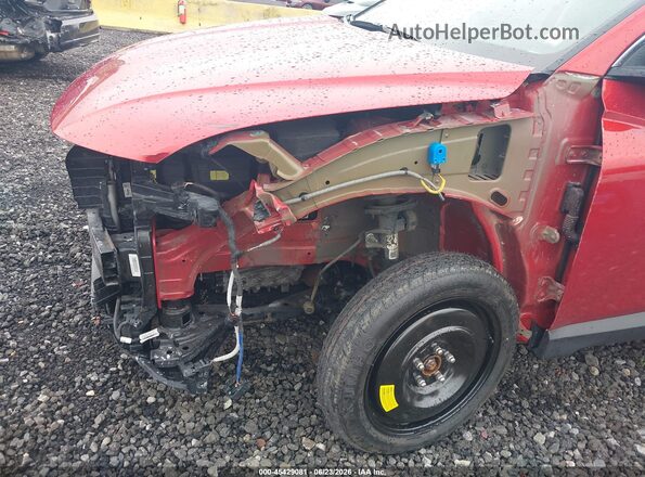 5NMJBCAE2NH044003 2022 HYUNDAI TUCSON Red Front view