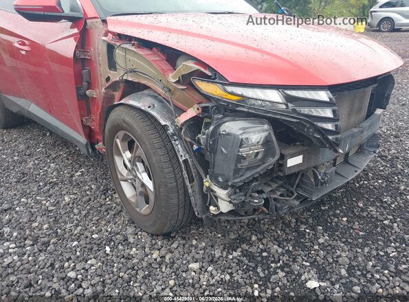 5NMJBCAE2NH044003 2022 HYUNDAI TUCSON Red 
