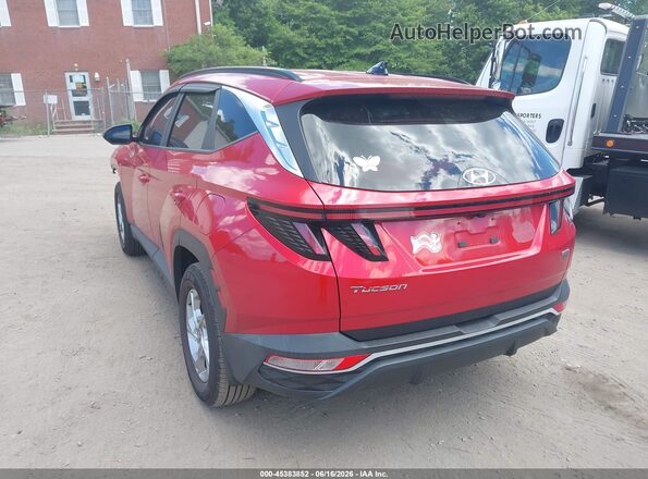 5NMJBCAE2NH124238 2022 HYUNDAI TUCSON Red Rear left