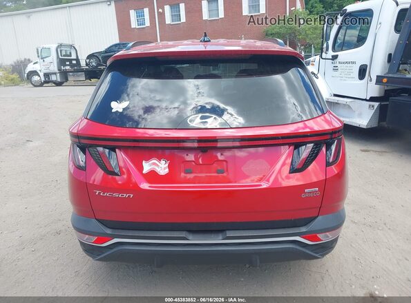 5NMJBCAE2NH124238 2022 HYUNDAI TUCSON Red 
