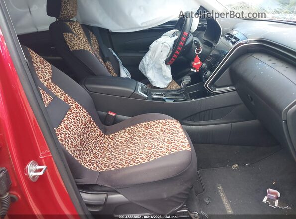 5NMJBCAE2NH124238 2022 HYUNDAI TUCSON Red Front interior view