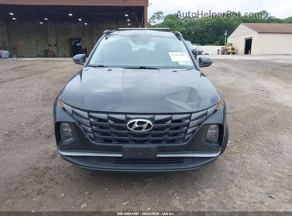 5NMJBCAE2PH278239 2023 HYUNDAI TUCSON Black უკანა სალონის ხედი