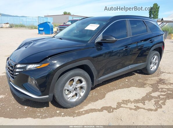 5NMJBCAE3NH109490 2022 HYUNDAI TUCSON Черный Передняя левая четверть
