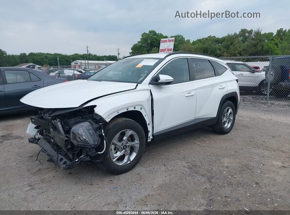 5NMJBCAE3PH207986 2023 HYUNDAI TUCSON White Առջևի ձախ երեք քառորդ տեսարան