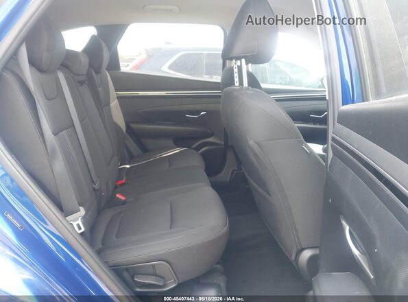 5NMJBCAE3PH219863 2023 HYUNDAI TUCSON Blue VIN კოდის სტიკერის ხედი