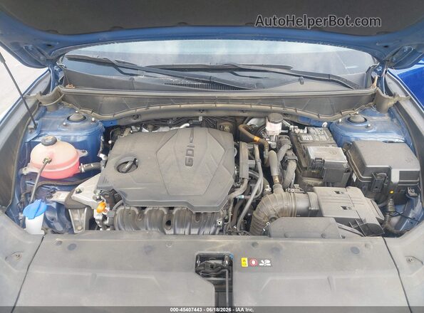 5NMJBCAE3PH219863 2023 HYUNDAI TUCSON Blue უკანა ხედი