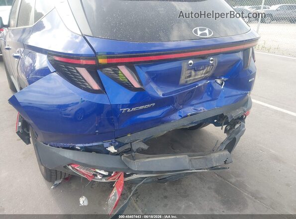 5NMJBCAE3PH219863 2023 HYUNDAI TUCSON Blue წინა ხედი