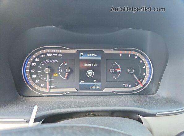 5NMJBCAE5NH043170 2022 HYUNDAI TUCSON Black Instrument cluster view