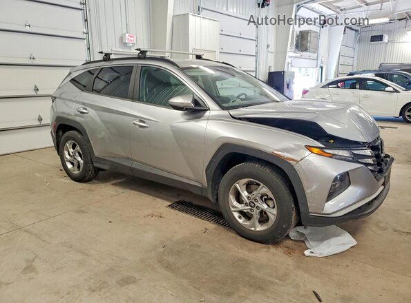 5NMJBCAE6NH040973 2022 HYUNDAI TUCSON Silver 