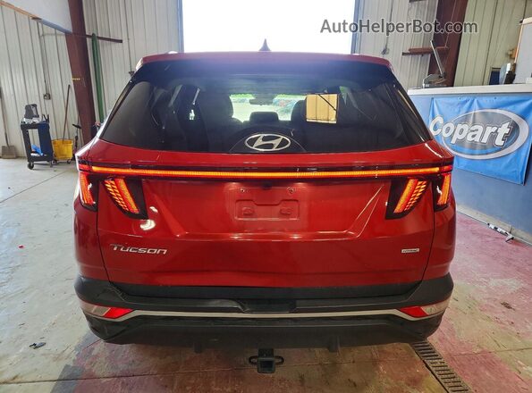 5NMJBCAE6NH088733 2022 HYUNDAI TUCSON Red 