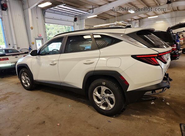 5NMJBCAE7NH120895 2022 HYUNDAI TUCSON White Задня ліва чверть