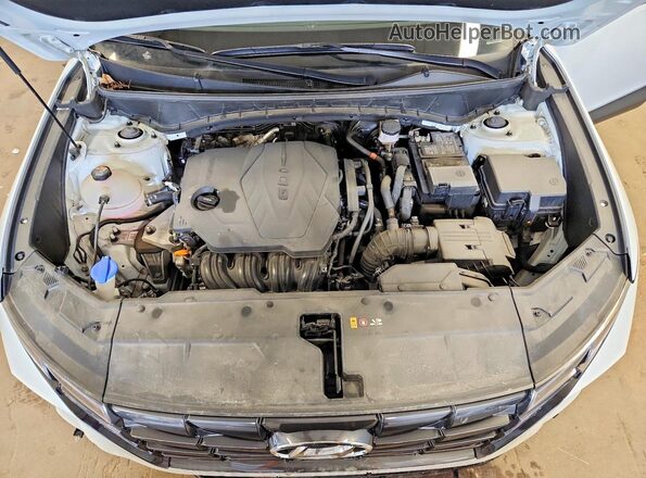 5NMJBCAE7NH120895 2022 HYUNDAI TUCSON White Вид підкапотного простору