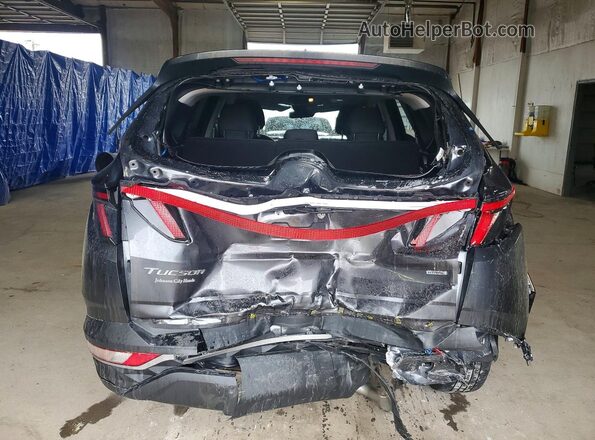 5NMJBCAE7PH240733 2023 HYUNDAI TUCSON Black Հետևի տեսք