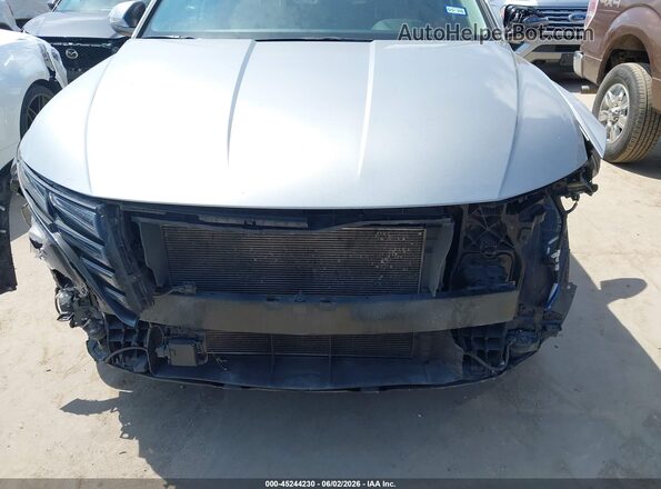 5NMJBCAE8NH131436 2022 HYUNDAI TUCSON Silver Front view