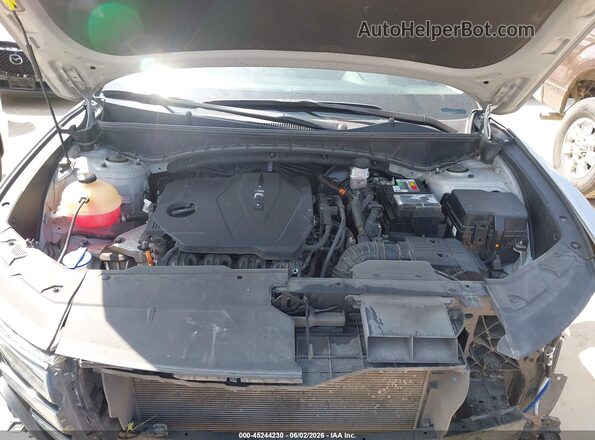5NMJBCAE8NH131436 2022 HYUNDAI TUCSON Silver Rear view