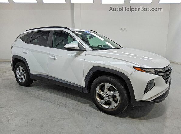 5NMJBCAEXNH031399 2022 HYUNDAI TUCSON White წინა მარჯვენა