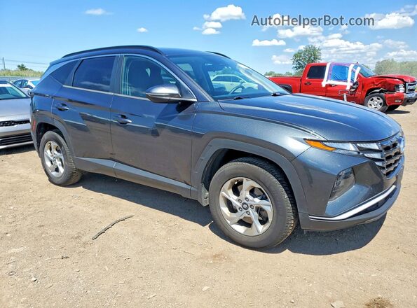 5NMJBCAEXNH039972 2022 HYUNDAI TUCSON Серый Передняя правая четверть