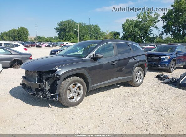 5NMJBCAEXNH130580 2022 HYUNDAI TUCSON Gray Առջևի ձախ երեք քառորդ տեսարան