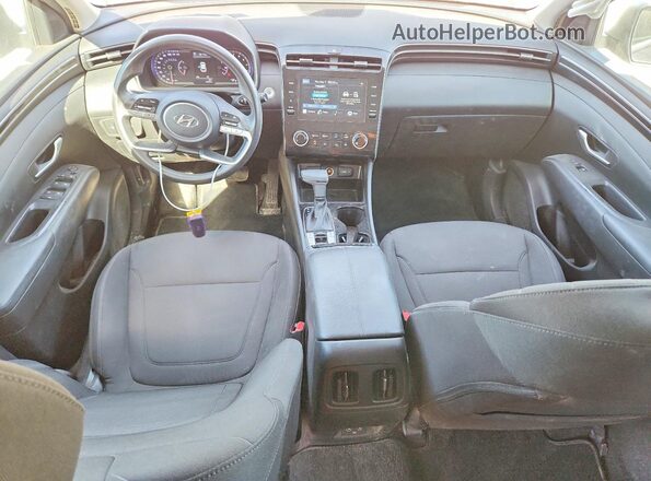 5NMJBCAEXNH147069 2022 HYUNDAI TUCSON Blue წინა პანელის ხედი