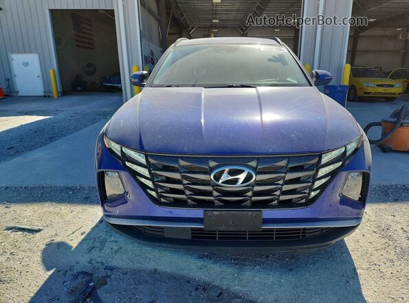 5NMJBCAEXNH147069 2022 HYUNDAI TUCSON Blue წინა ხედი