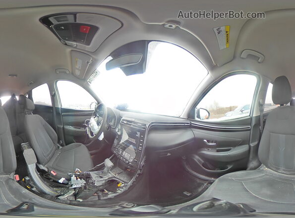 5NMJBCDE1RH404332 2024 HYUNDAI TUCSON Silver Vista interior de 360 grados