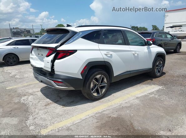 5NMJBCDE2TH640477 2026 HYUNDAI TUCSON White Задня права чверть