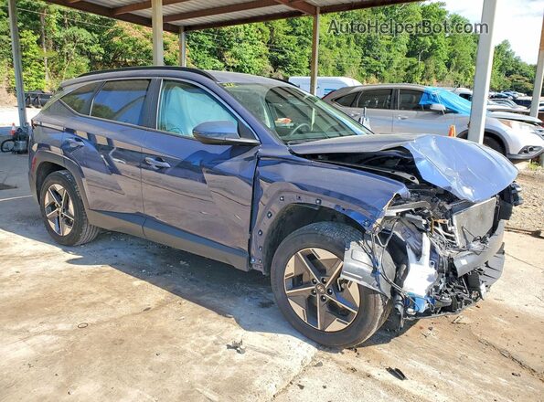 5NMJBCDE6TH629787 2026 HYUNDAI TUCSON Blue Передня права чверть